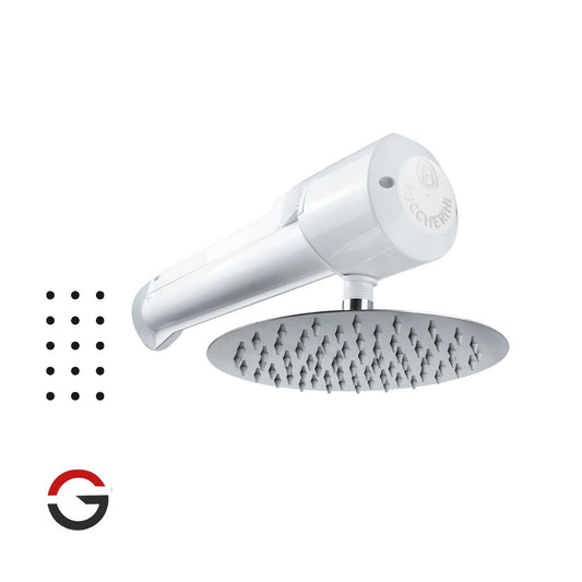 DUCHA HORIZONTAL LUSSO BLANCA 110V- 220V