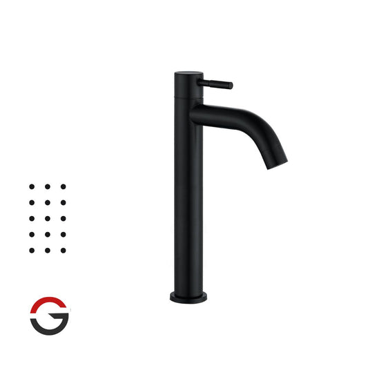 Grifería Lavamanos Agua Fria Negra – Veza Alta Negra